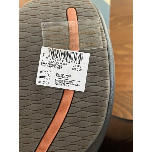 Clarks Women's Un.Loop 2 Walk Loafer Dark Tan Slip On NEW 11 W - Picture 8 of 8
